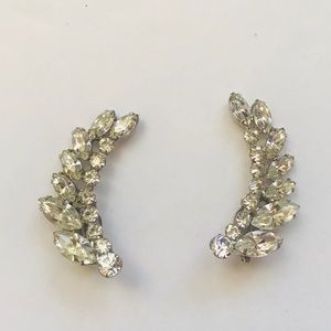 Rhinestone earrings